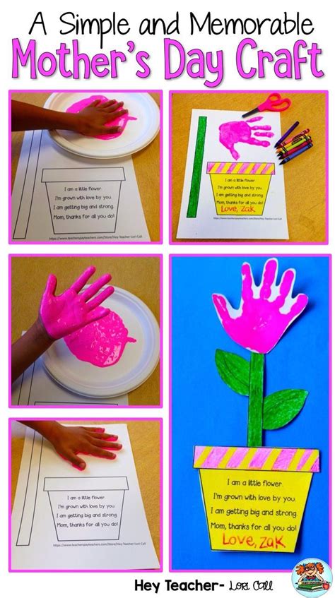 Mothers Day Craft Project Grown With Love Mothers Day Crafts For