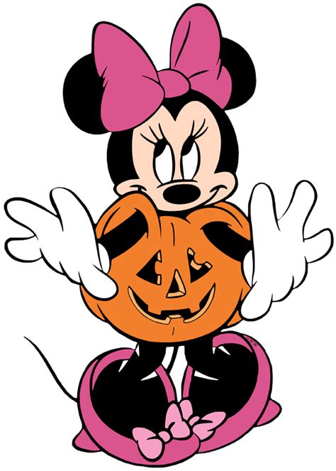 Walt Disney Characters Clipart Minnie Mouse Halloween Png Clip Art