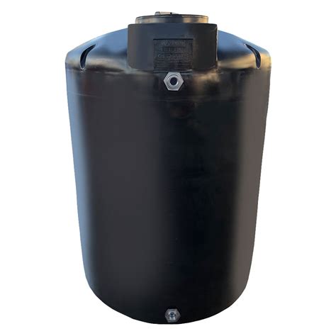 500 Gallon Black Water Tank 64 Dia X 46 Hgt Us Plastic Corp