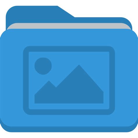 Folder Picture Icon Small And Flat Iconset Paomedia