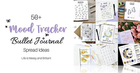 50 Bullet Journal Mood Tracker Spread Ideas