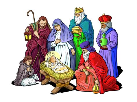 Christmas Nativity Scene Pictures Clipart Best