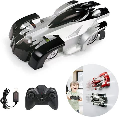 Remote Control Wall Climbing Racing Car Rechargeable 360° Rotating