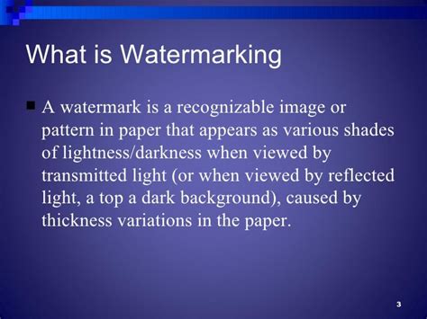 Watermark