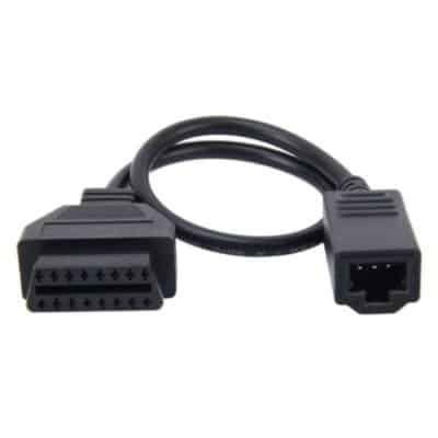 Autosupply Honda 3 Pin To Obdii 16 Pin Connector