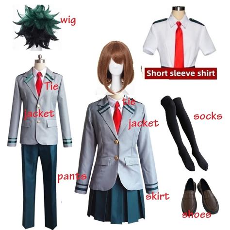 Boku No Hero Academia Asuitsuyu Yaoyorozu Momo School Uniform My Hero