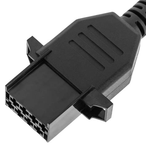 OBD2 8 Pin Male Diagnostic Cable Compatible With Volvo Car Cablematic