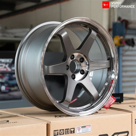 Volk Racing Te37sl Super Lap 19x9522 5x112 Graphite Set