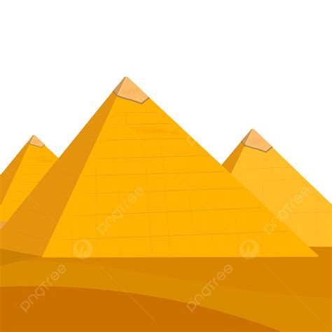 Ancient Egyptian Pyramid Clipart Hd Png Pyramid Flat Style Egyptian