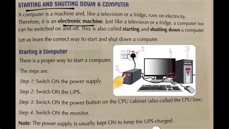 This is normally a bad idea, as it can lead to lost data, file system corruption, and other issues. Class 2| How To Start a Computer| How To Shut Down a ...