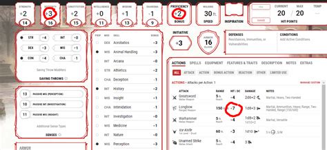 Dnd 5E Ability Modifier Chart