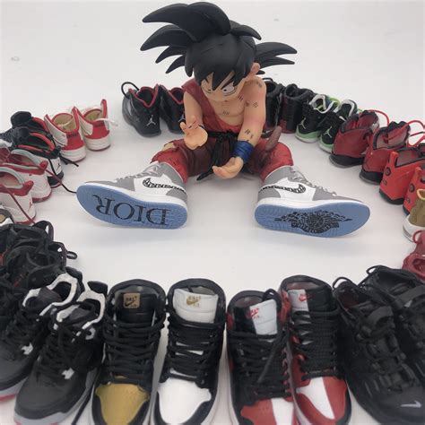 Stadium goods sale now on. Dragon ball z Goku with Jordan 1 / Christian dior | Etsy