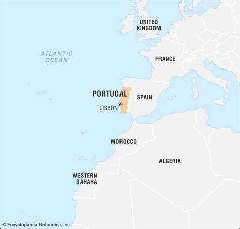 Where Is Lisbon Portugal On The World Map The World Map