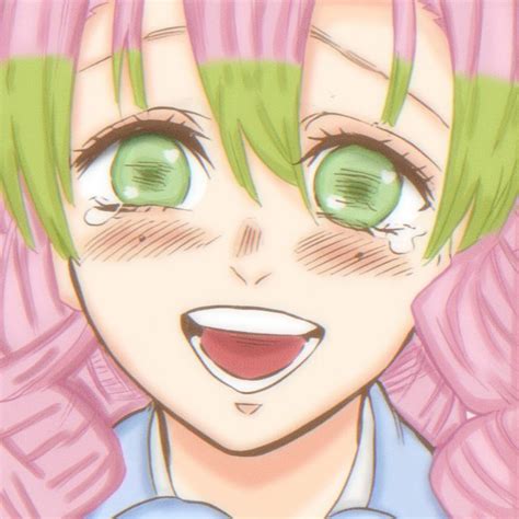 Mitsuri Kanroji Manga Icon Colored Desenhos De Anime Anime Desenho