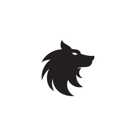 Wolf Head Logo Design Vector Template 3381259 Vector Art At Vecteezy