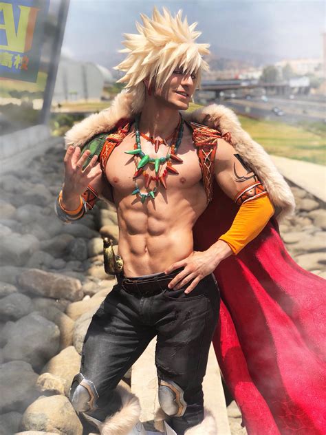 Fantasy Bakugou My Hero Academia Cosplay Hd By Leonchirocosplayart On