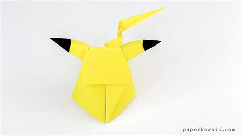 Origami Pikachu Tutorial Cute Origami Pokemon Paper Kawaii