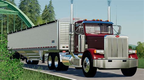 Fs19 Mods Peterbilt 379 Day Cab Semi Truck Yesmods