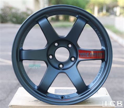 Rays Volk Racing Te37sl Matte Blue Gunmetal Mag Blue Wheels 18x10