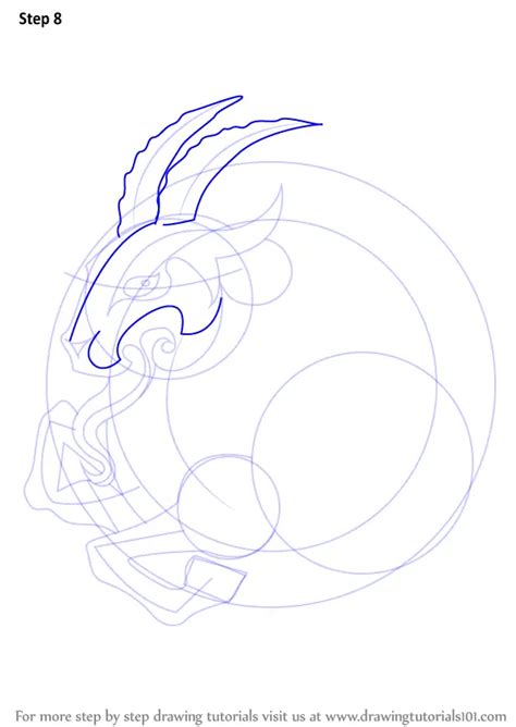 How To Draw Capricorn Zodiac Sign Zodiac Signs Step By Step