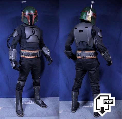 Foam Boba Fett Armor Digital Templates Full Armor Etsy