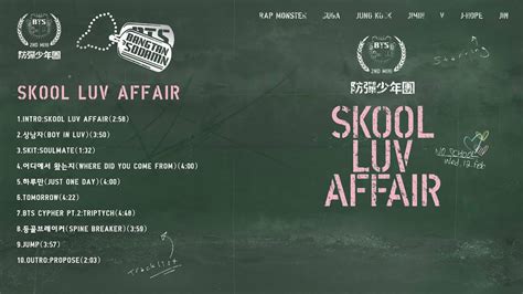 Vietsub BTS Skool Luv Affair Full Album YouTube