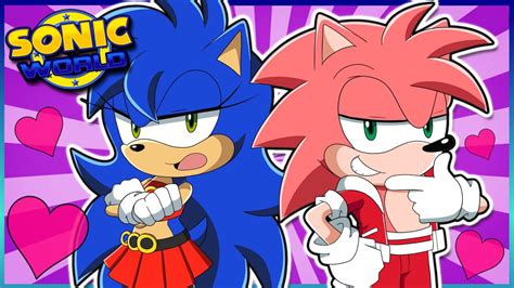 See more ideas about sonic, sonic art, sonic the hedgehog. SONAMY Genderbent | Sonica and Jamey Play Sonic World ...