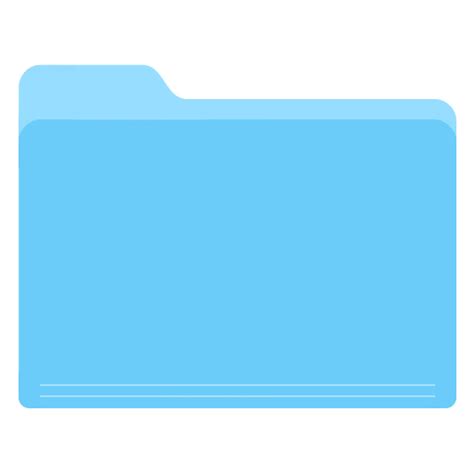 Flat Folder Icon Png