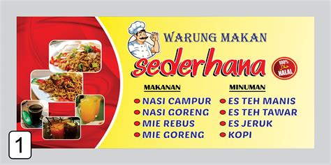 Contoh Spanduk Makanan Minuman Gambar Contoh Banners Images And