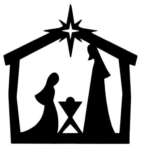 Christmas Nativity Scene Clipart Free Download On Clipartmag