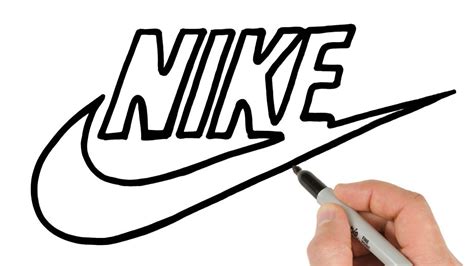 Nike Logo Drawing Step By Step Nike Draw Logo Bodeniwasues