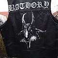 Bathory - Battle Jacket - Hand Painted Leather Bathory vest