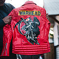 Warhead - Battle Jacket - Warhead red leather jacket