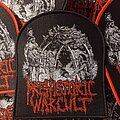 Prehistoric Warcult - Patch - Prehistoric Warcult woven patch black border