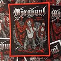 Mörghuul - Patch - Mörghuul - Harlot of Hell!!! woven patch red border