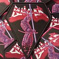 Butcher - Patch - Butcher Bütcher - Speed Metal Samurai woven patch black border