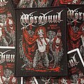 Mörghuul - Patch - Mörghuul - Harlot of Hell!!! woven patch black border