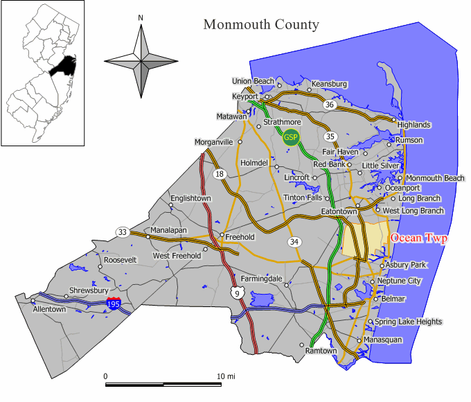 Ocean Township Monmouth County New Jersey Wikipedia