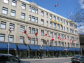 English: Former Freimans department store on Rideau Street, now The Bay Français : L'ancien grand magasin Freiman, désormais La Baie, rue Rideau