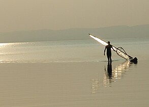 Windsurfer in Podersdorf