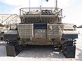 Merkava Mk II tank in Yad la-Shiryon Museum, Israel.