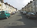 A typical street in Cathays, Cardiff