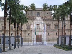 Español: El Parlamento de Andalucía Français : Le Parlement d'Andalousie English: Parliament of Andalusia