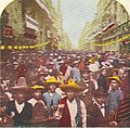 Crowd on San Francisco Street, c. 1904