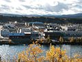 Whitehorse from the East bank of the Yukon River