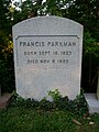 Grave in Mount Auburn Cemetery