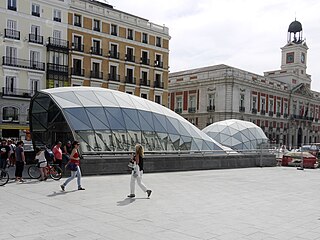 The new metro station, 2009