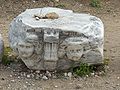 part of frieze in temple of Apollo