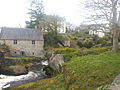 Le Moulin du Chaos (à l'entrée du chaos) et les maisons avoisinantes.