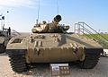 Merkava Mk II tank in Yad la-Shiryon Museum, Israel.